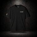 IL MATTO Signature Graffiti Black Tee Front — charcoal studio