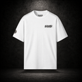 IL MATTO Signature Graffiti White Tee Front — charcoal studio