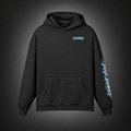 IL MATTO Signature SUB ZERO hoodie, front studio view on charcoal background