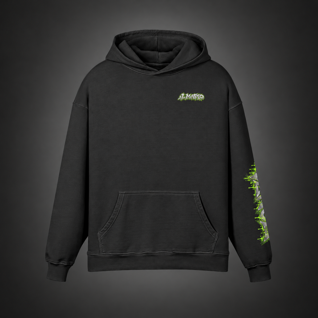 IL MATTO Signature VENOM hoodie — front studio view