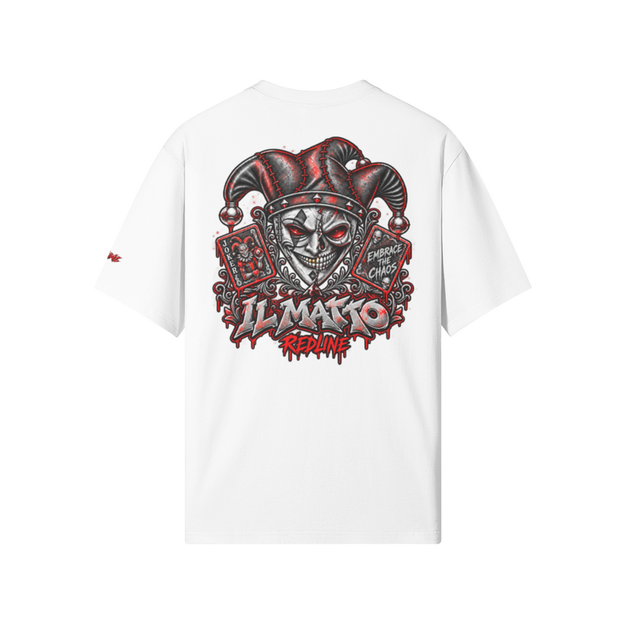 IL MATTO Signature Tee — REDLINE — 0-YEG-Back Side